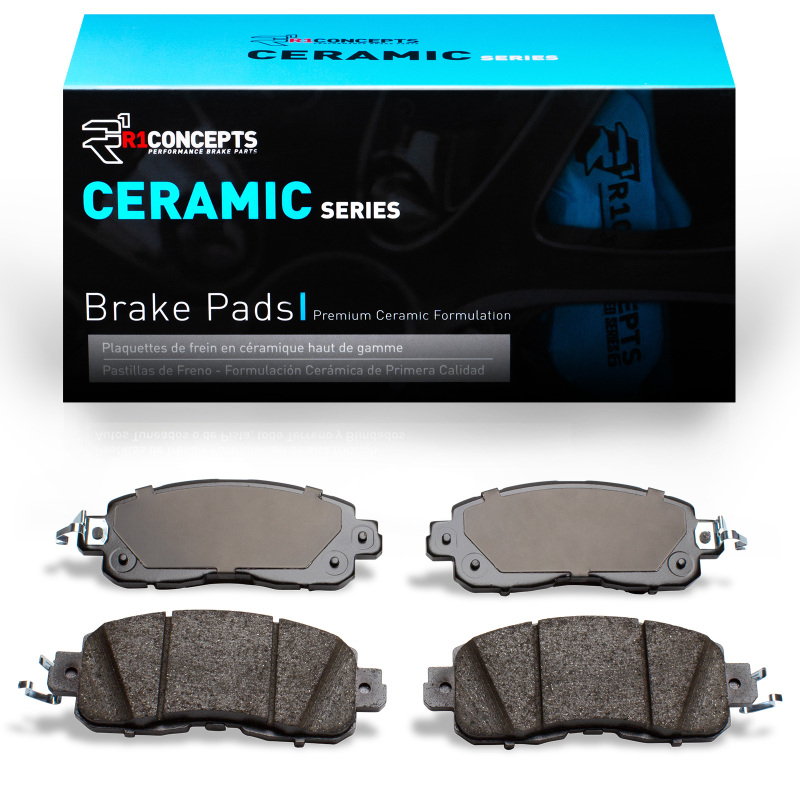 Nissan Leaf Brake Pads - Front - R1 Concepts - R1 Ceramic - `13-`25